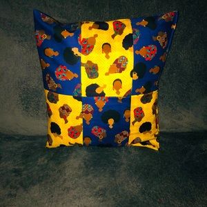 Melanin Throw Pillow